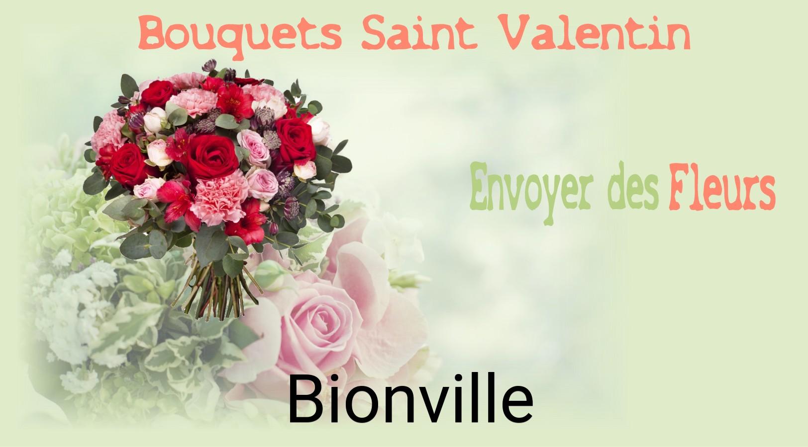 Roses de Saint-Valentin livrées à Bionville